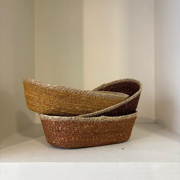 Panier en jonc de mer