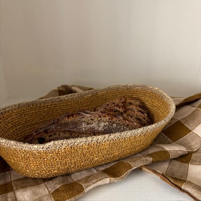 Panier en jonc de mer