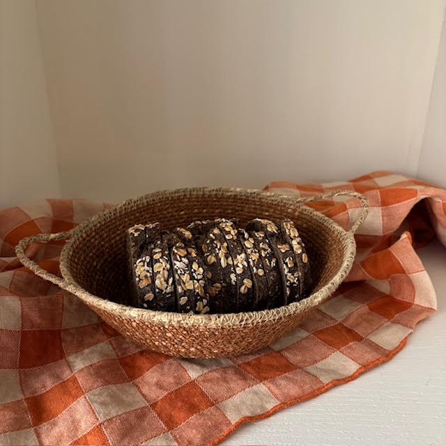 Panier en jonc de mer