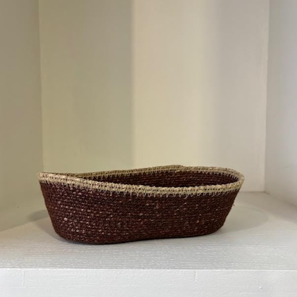 Panier en jonc de mer