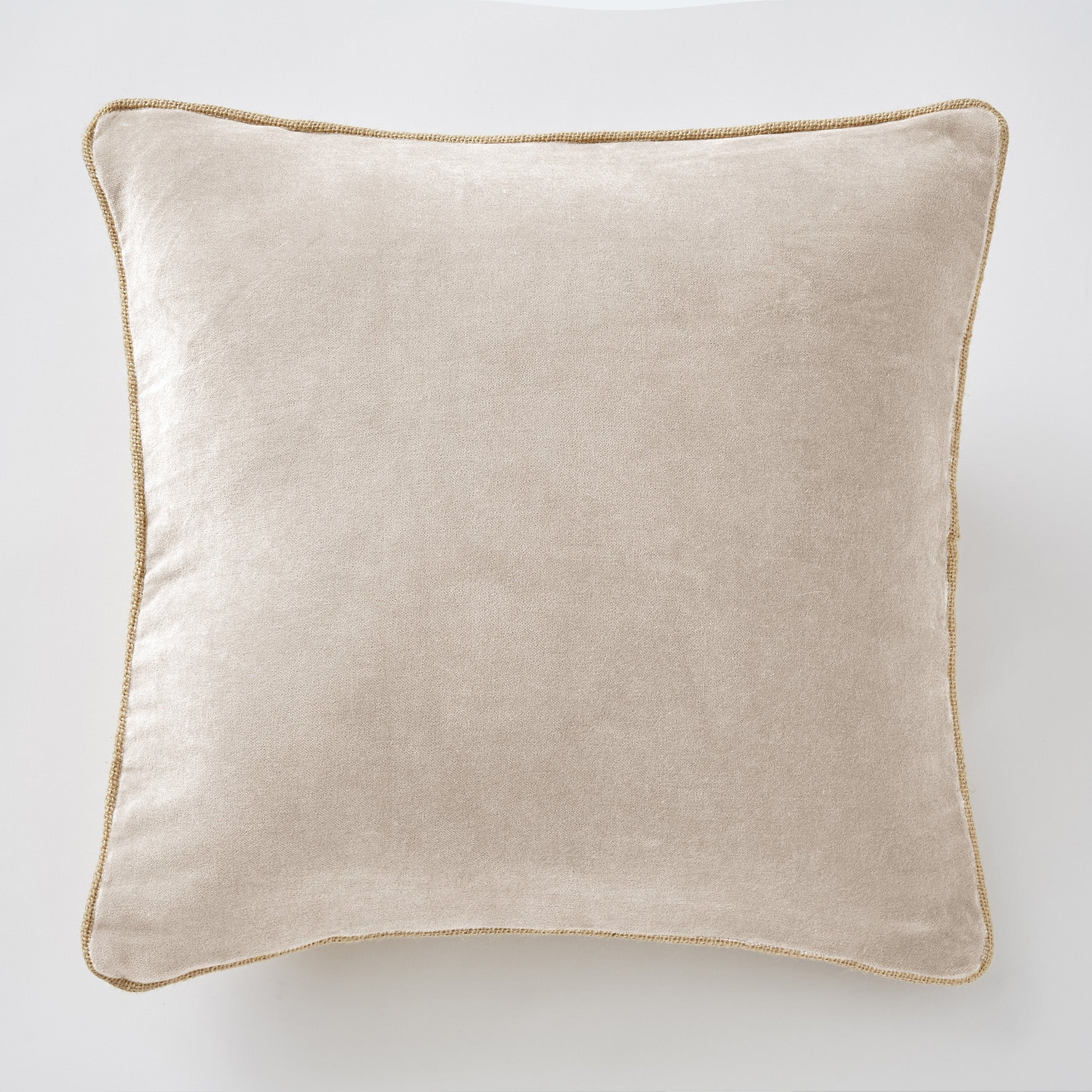 Coussin en velours de coton