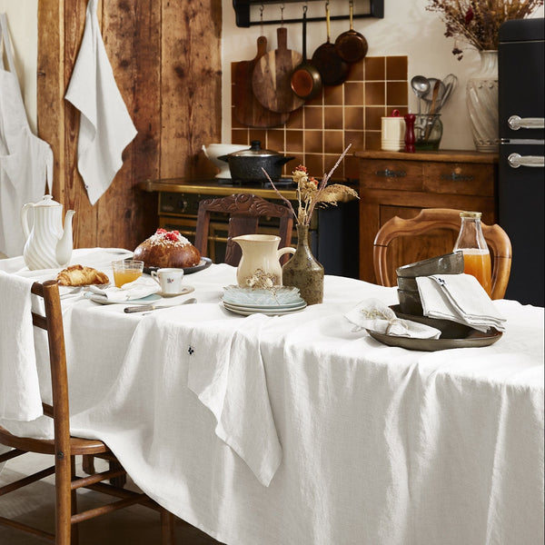 Nappe en lin uni