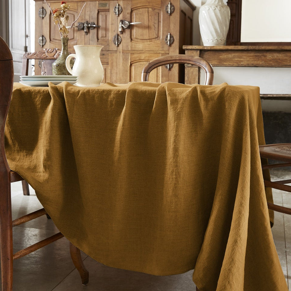 Nappe en lin uni