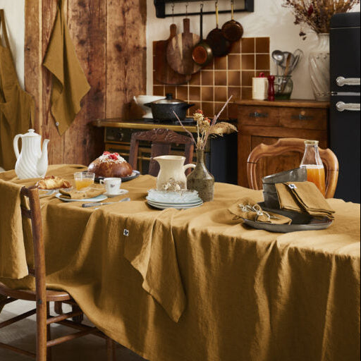 Nappe en lin uni
