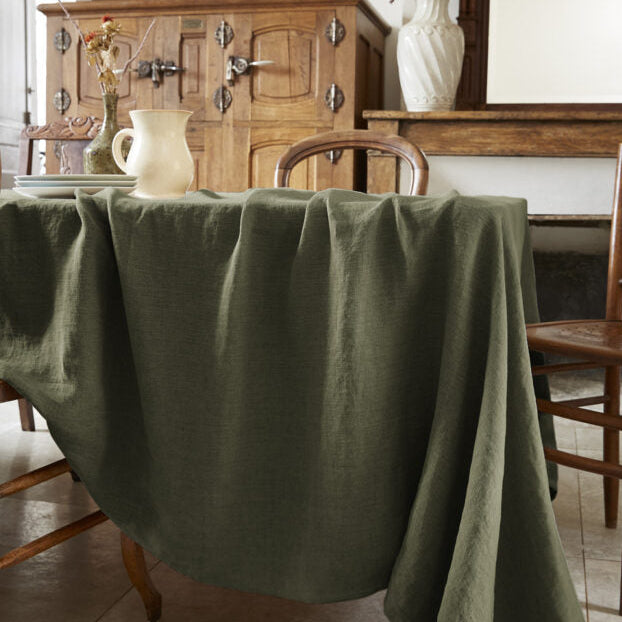 Nappe en lin uni