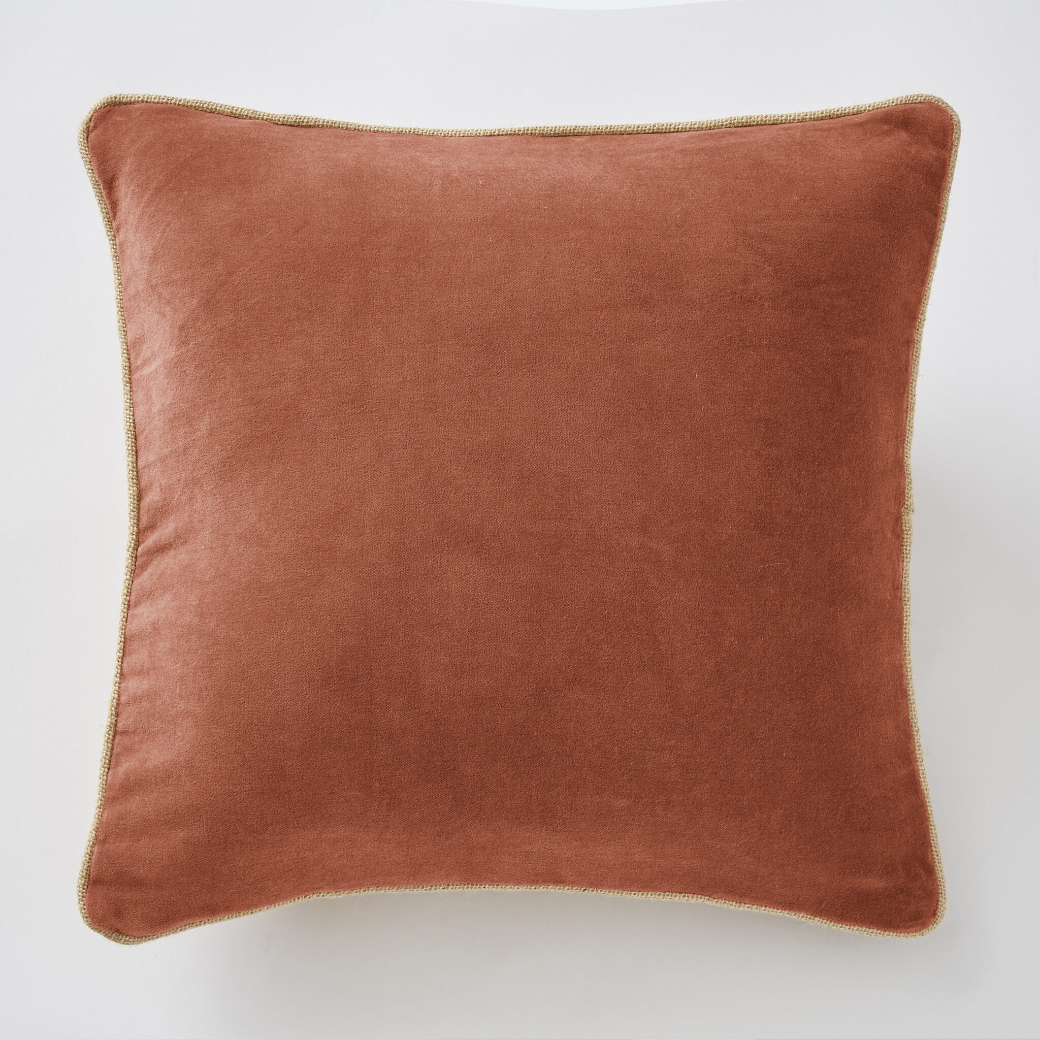 Coussin en velours de coton