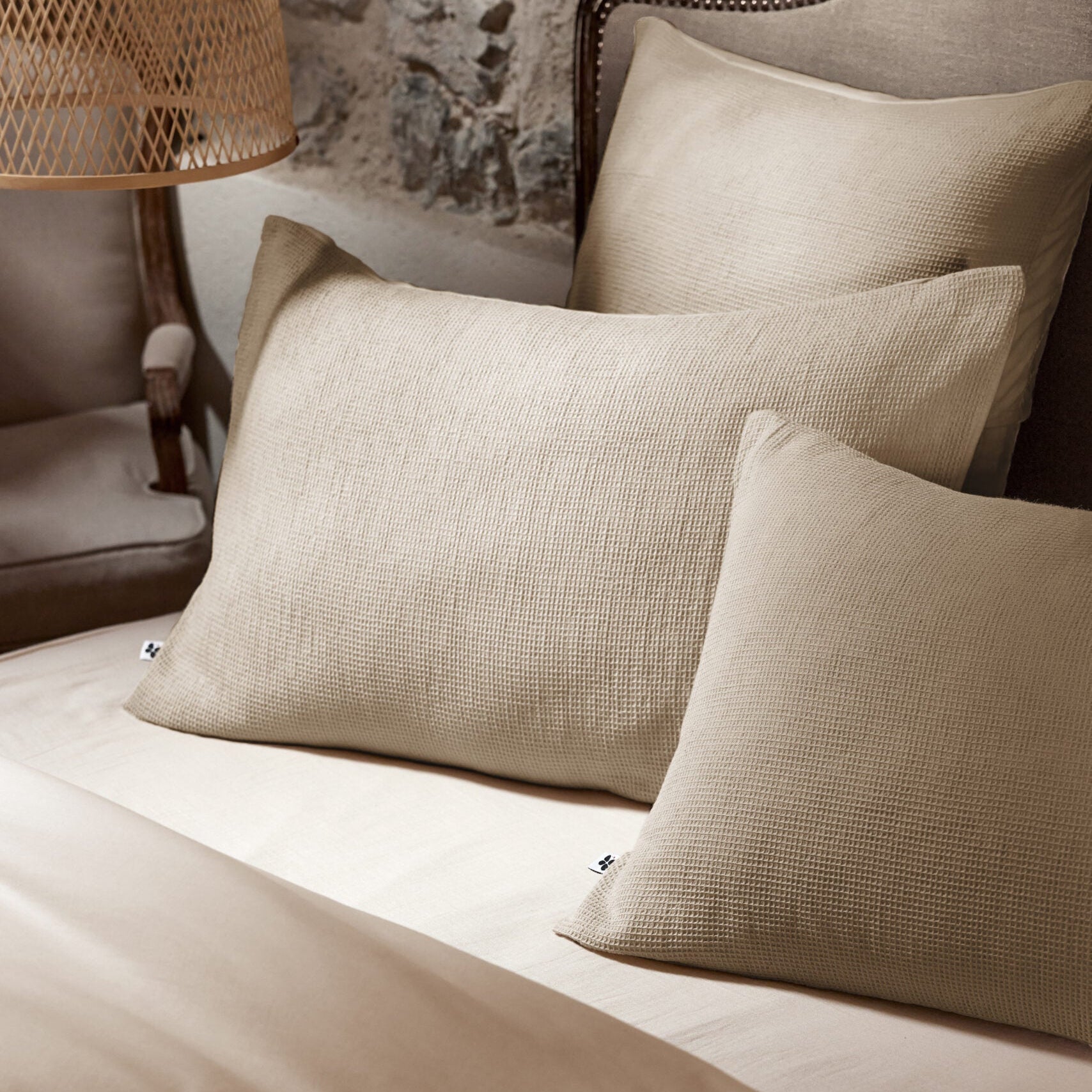 Taie en nid d'abeille