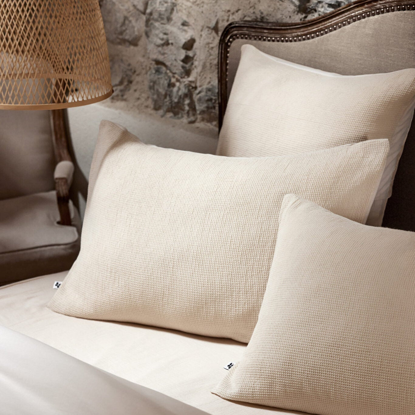 Taie en nid d'abeille