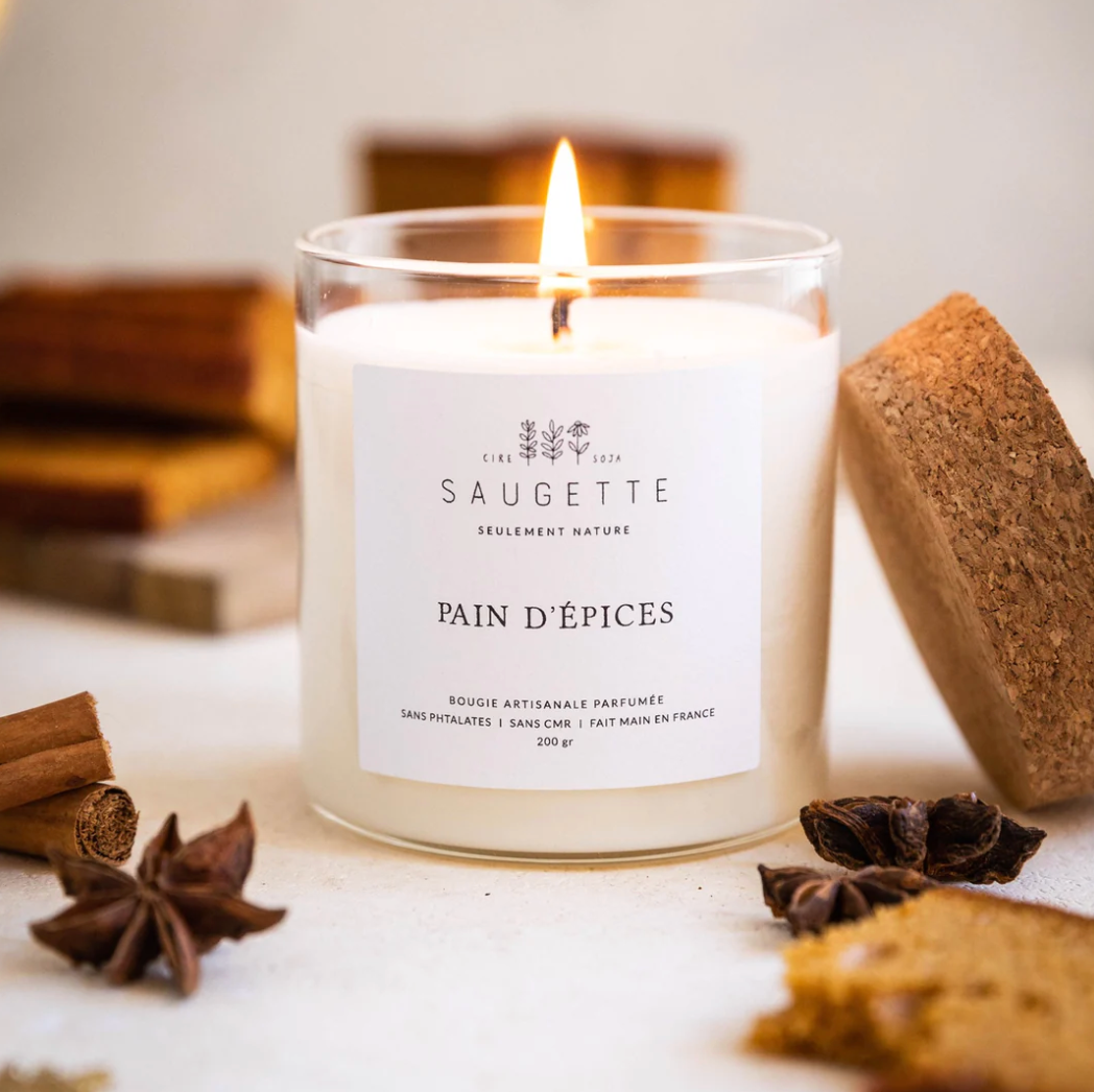 Scented candle "gingerbread"