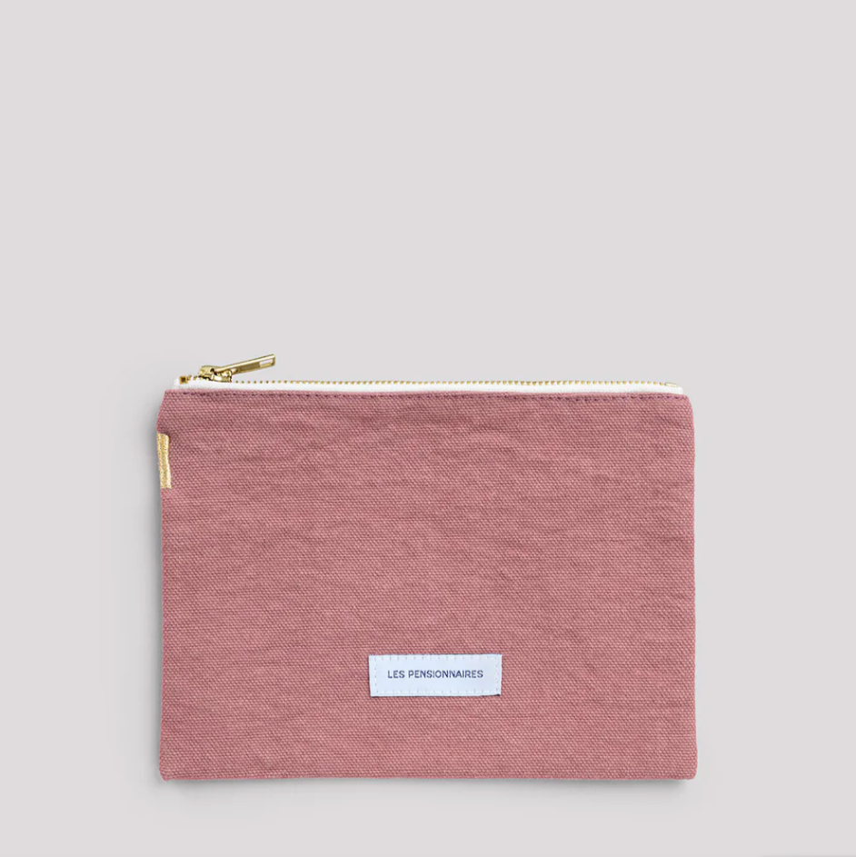 Petite pochette en toile de coton bio