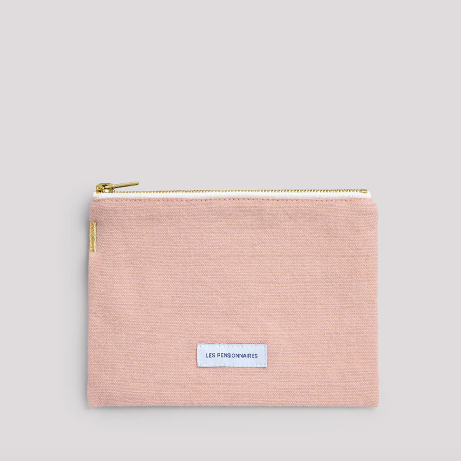 Petite pochette en toile de coton bio