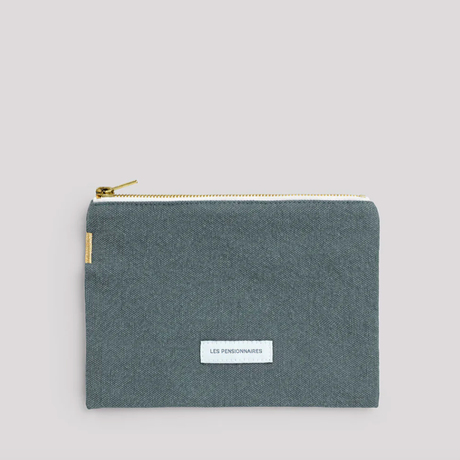 Petite pochette en toile de coton bio