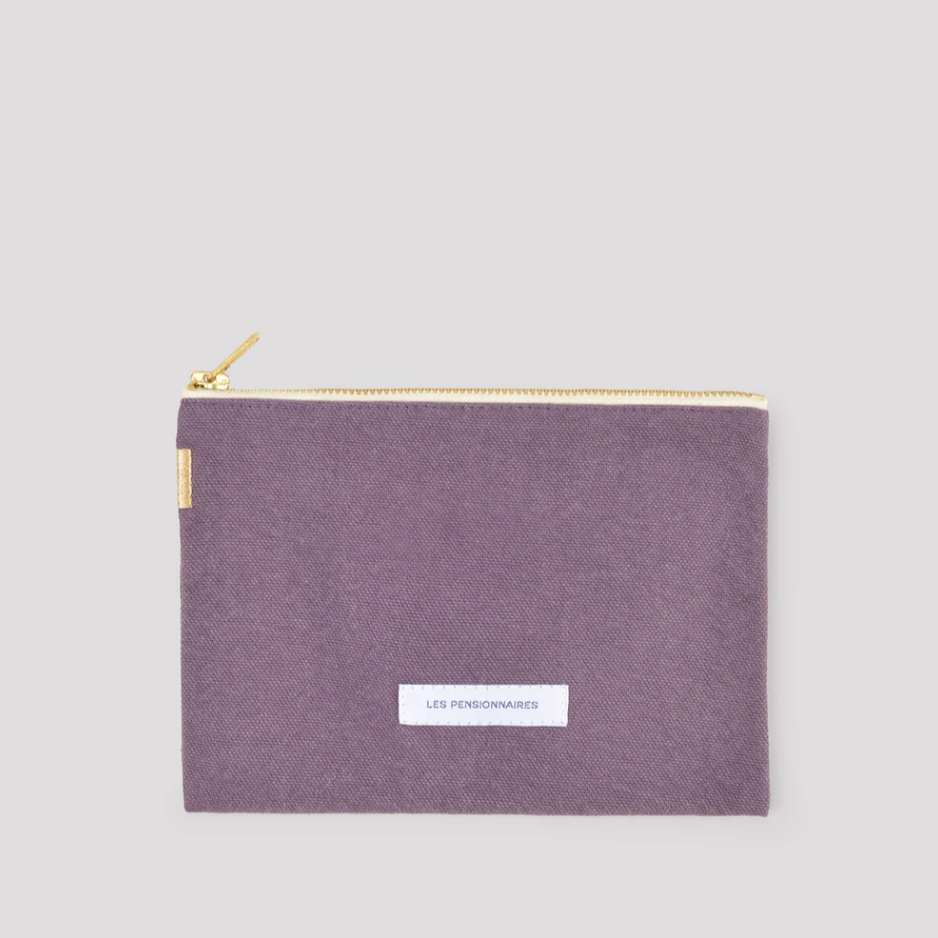 Petite pochette en toile de coton bio