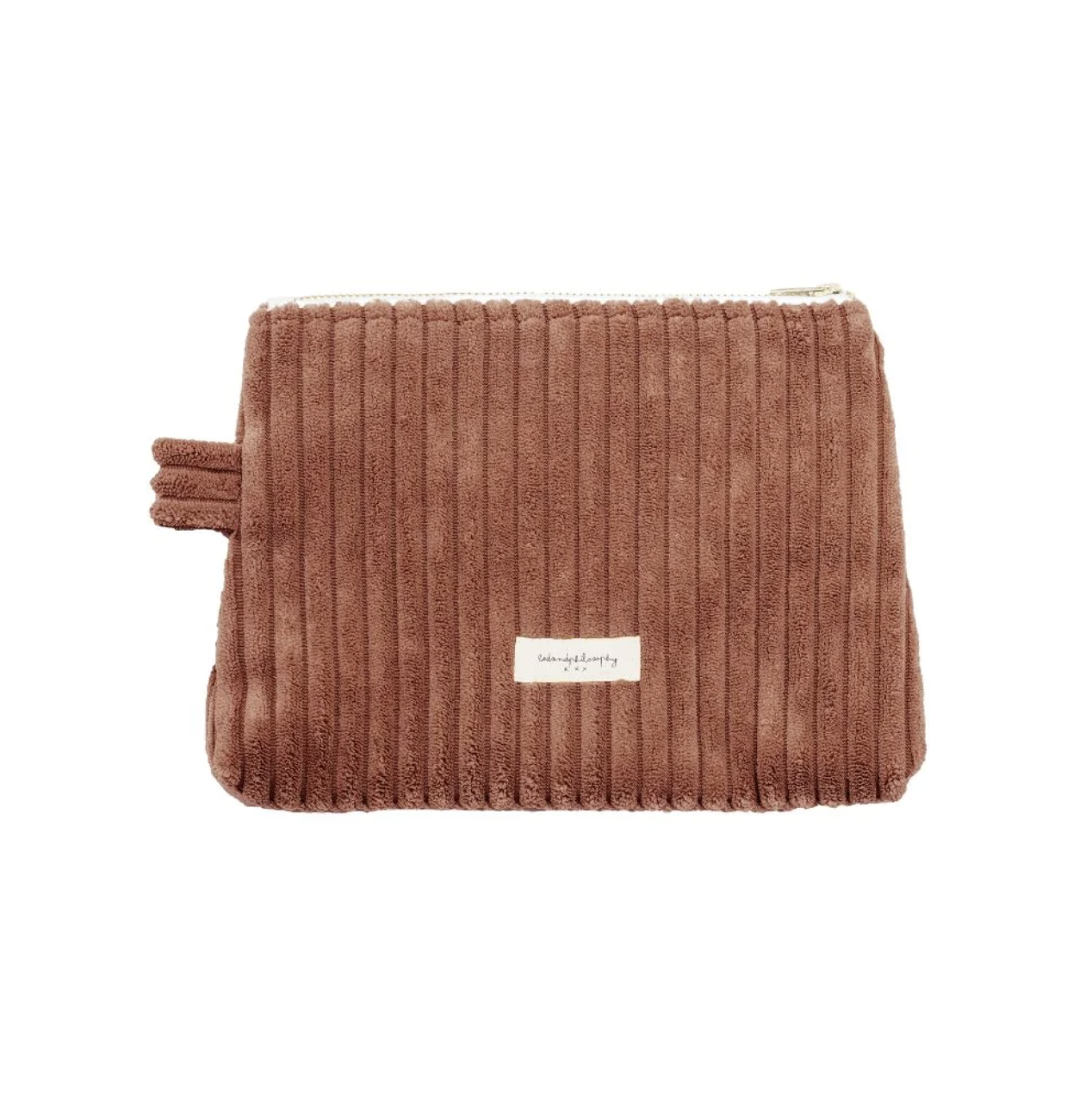 Pochettes en velours côtelé