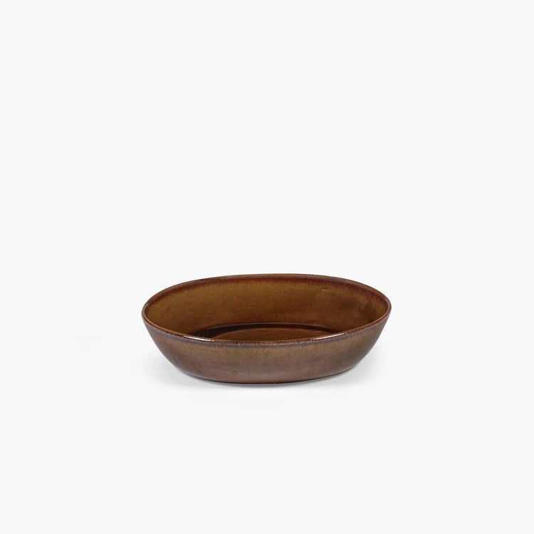 Assiette creuse en grès