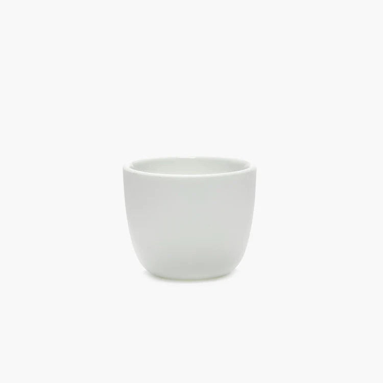 Tasse a expresso porcelaine blanc-mat
