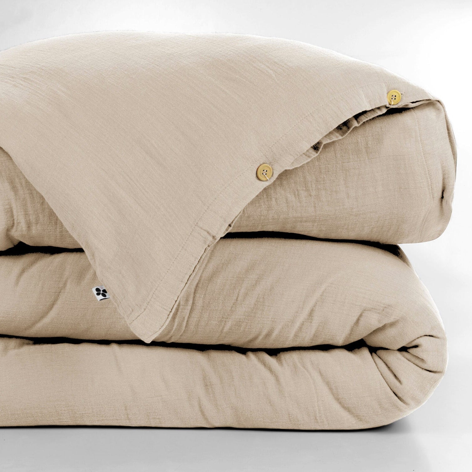 Housse de couette en gaze de coton