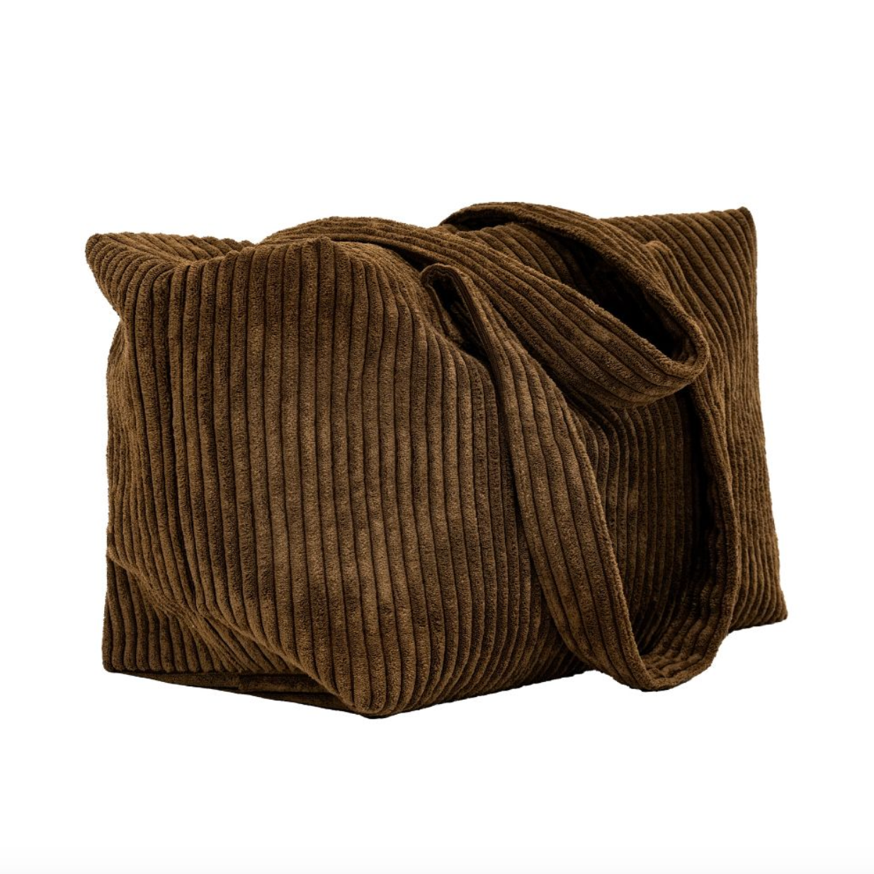 Sac de voyage en velours côtelé