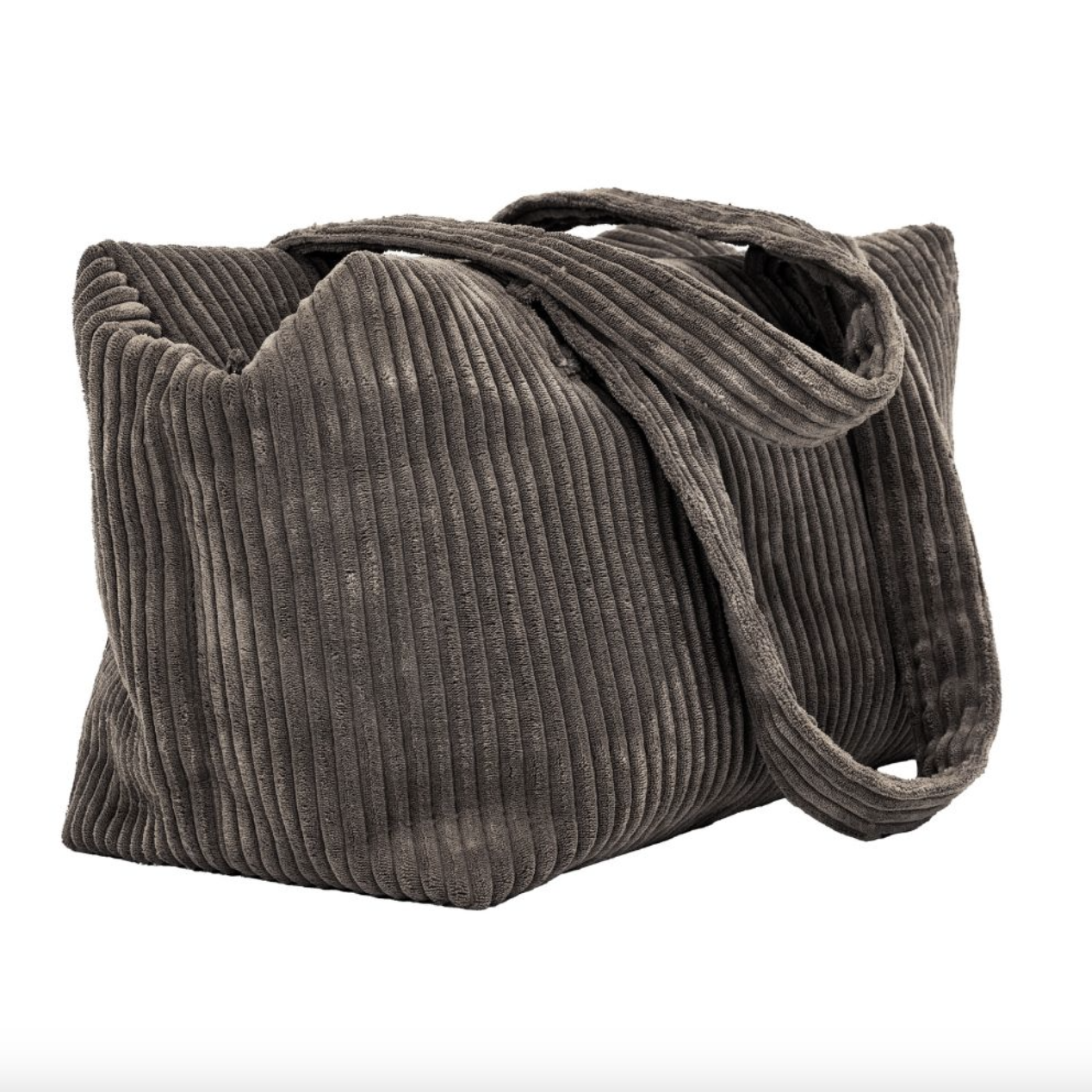Sac de voyage en velours côtelé