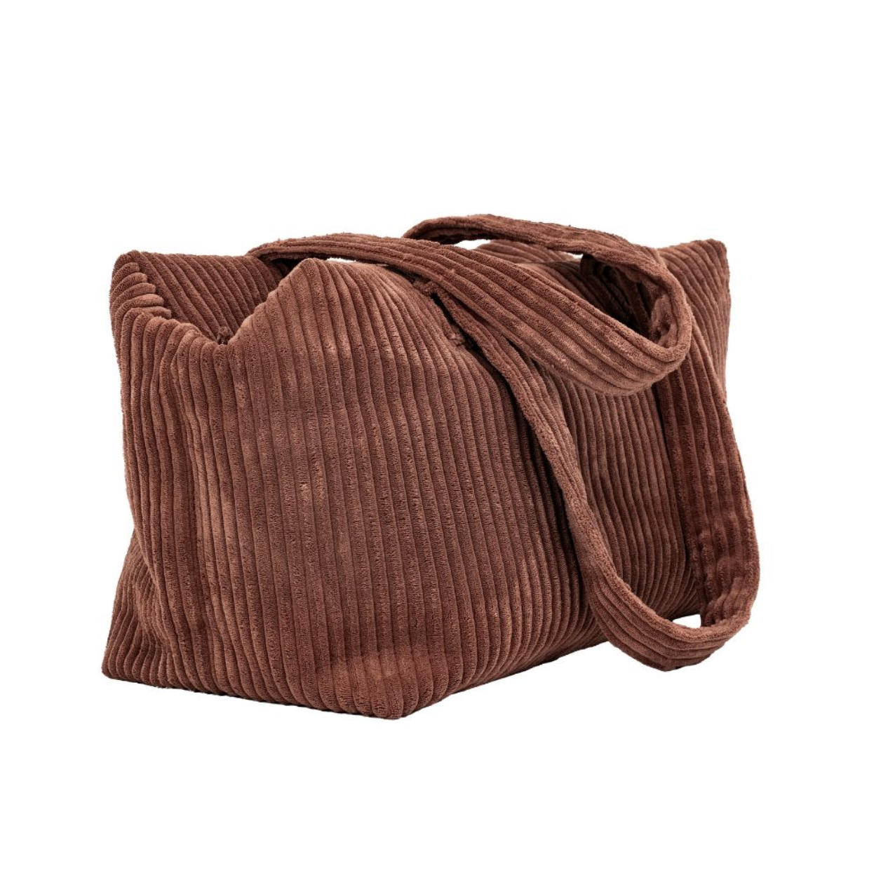 Sac de voyage en velours côtelé