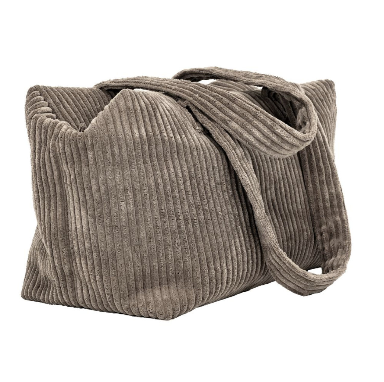 Sac de voyage en velours côtelé