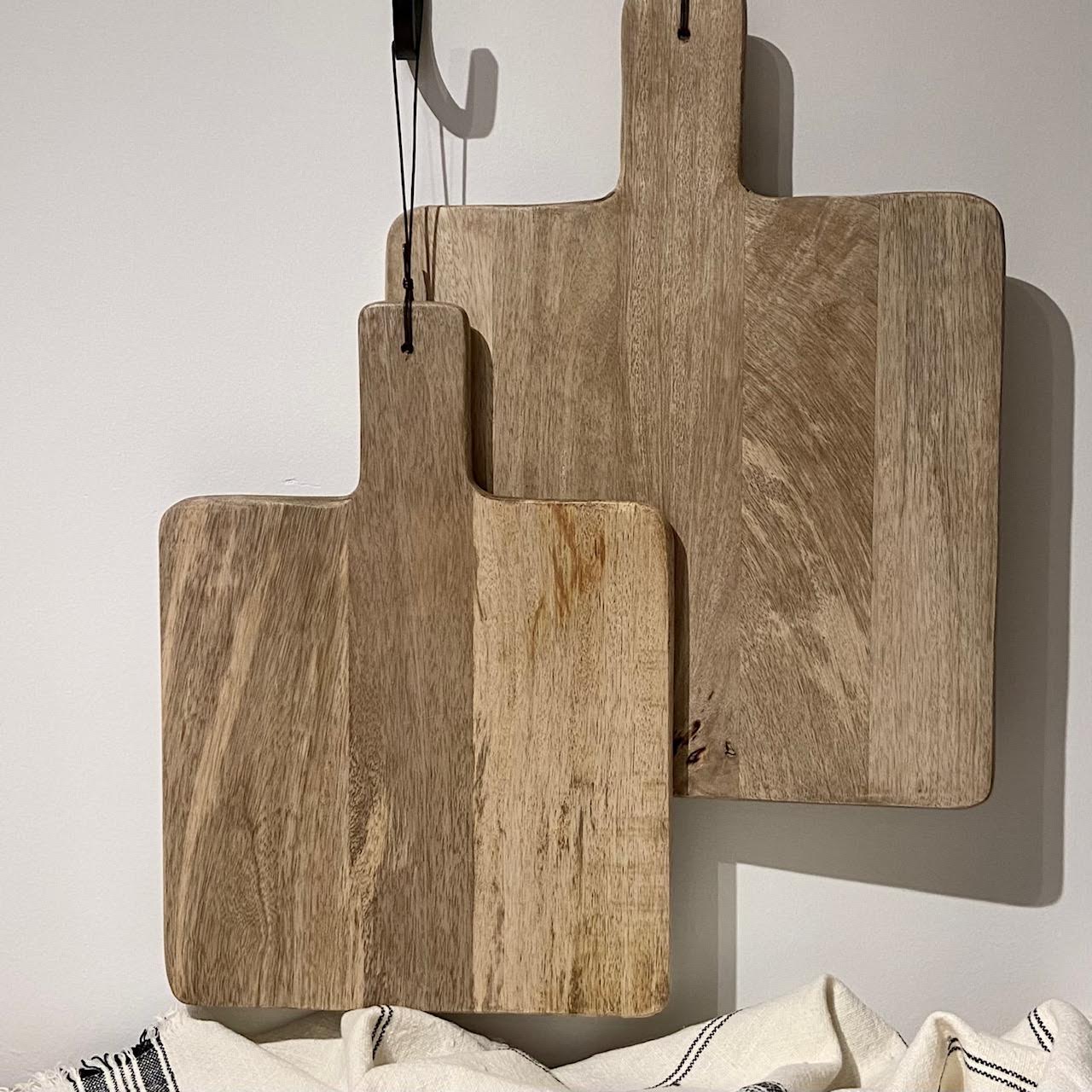 Planche rectangle en bois