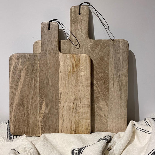 Planche rectangle en bois