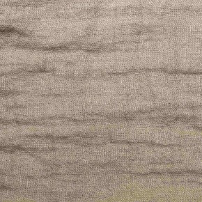 Raw embossed washed linen bedspread