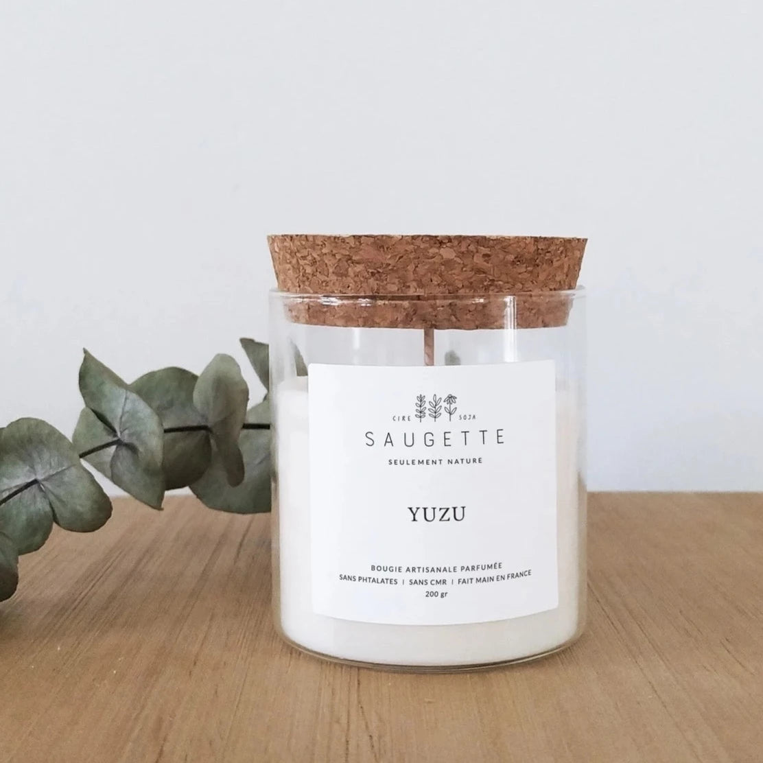 "Yuzu" scented candle